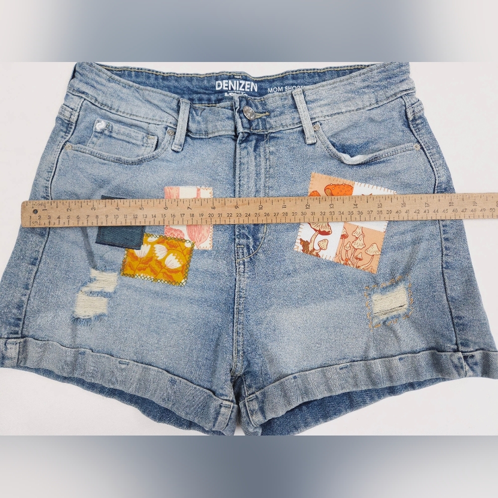 Levi's Denizen Upcycled Patchwork Mushroom Orange… - image 7